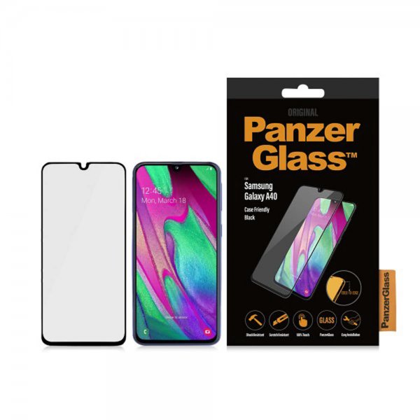 PanzerGlass Samsung Galaxy A40 Skärmskydd CaseFriendly