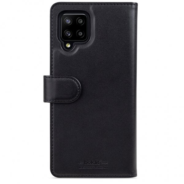 holdit Samsung Galaxy A42 5G Fodral Wallet Case Magnet Svart