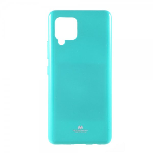 Mercury Samsung Galaxy A42 5G Skal Jelly Glitter Blå