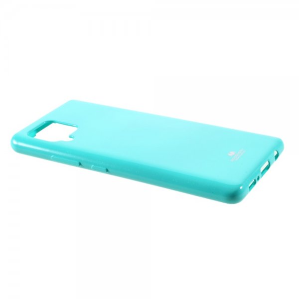 Mercury Samsung Galaxy A42 5G Skal Jelly Glitter Blå