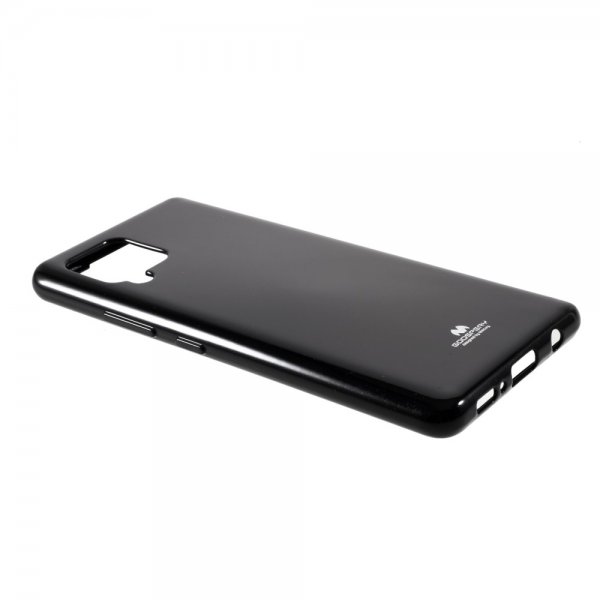 Mercury Samsung Galaxy A42 5G Skal Jelly Glitter Svart