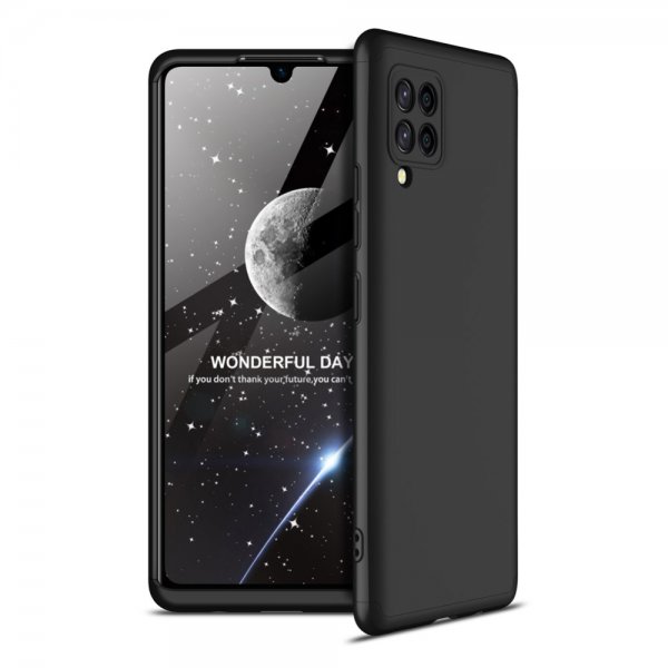 GKK Samsung Galaxy A42 5G Skal Tredelat Svart
