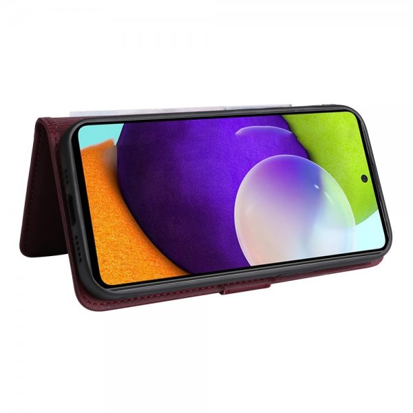 Betopnice Samsung Galaxy A52/A52s 5G Fodral med Löstagbart Skal 005 Röd