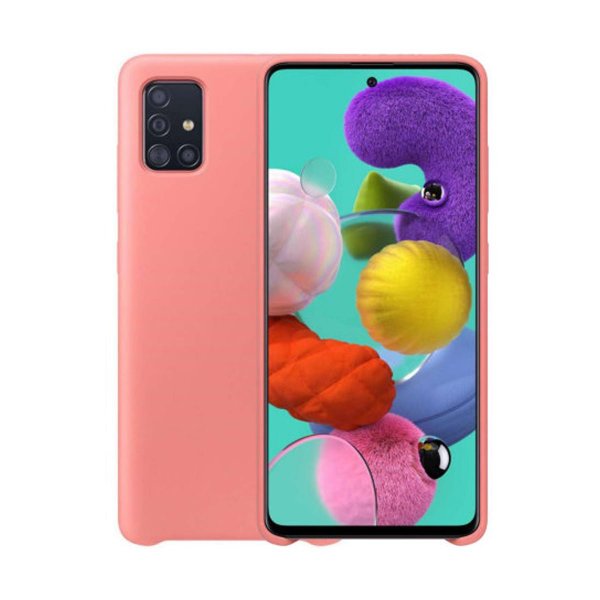 Samsung Galaxy A52/A52s 5G Skal Silikon Rosa