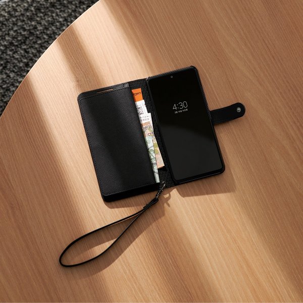 Spigen Samsung Galaxy A53 5G Fodral Wallet S Plus Svart