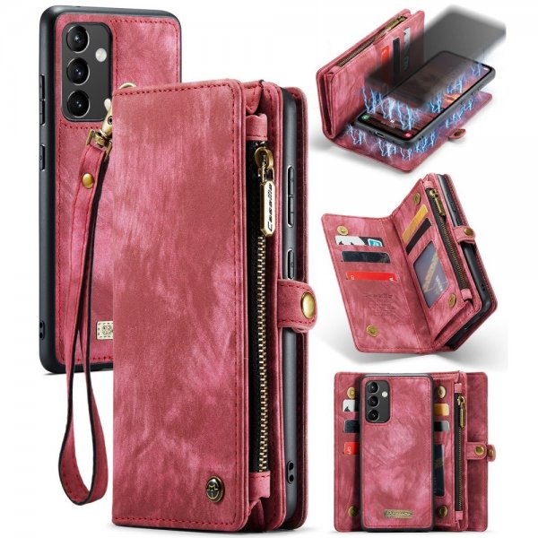 CaseMe Samsung Galaxy A54 5G Fodral 008 Series Löstagbart Skal Röd