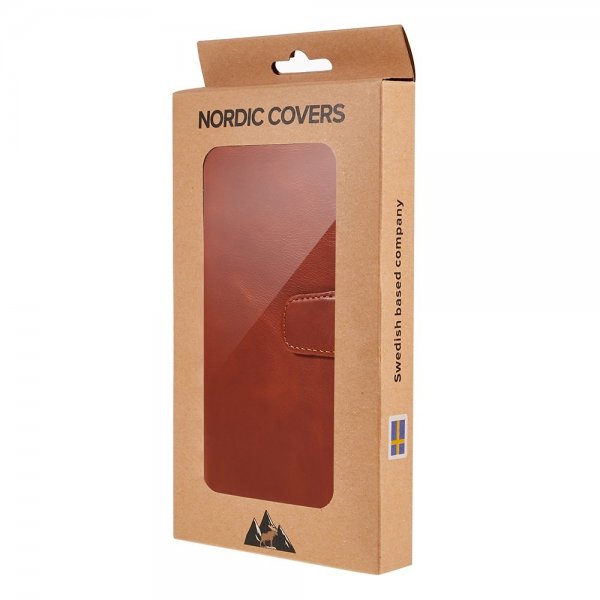 Nordic Covers Samsung Galaxy A54 5G Fodral Essential Leather Maple Brown
