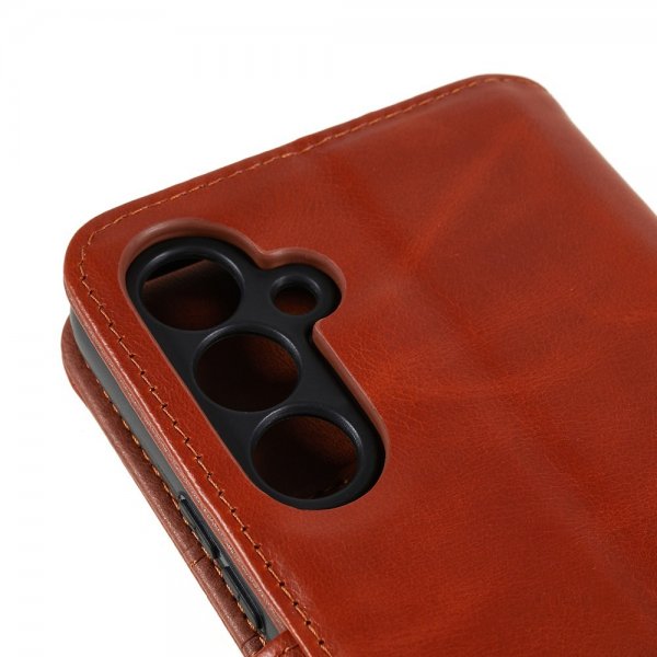 Nordic Covers Samsung Galaxy A54 5G Fodral Essential Leather Maple Brown