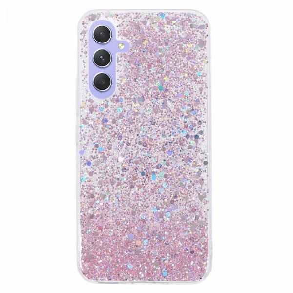 Nordic Covers Samsung Galaxy A54 5G Skal Sparkle Series Blossom Pink