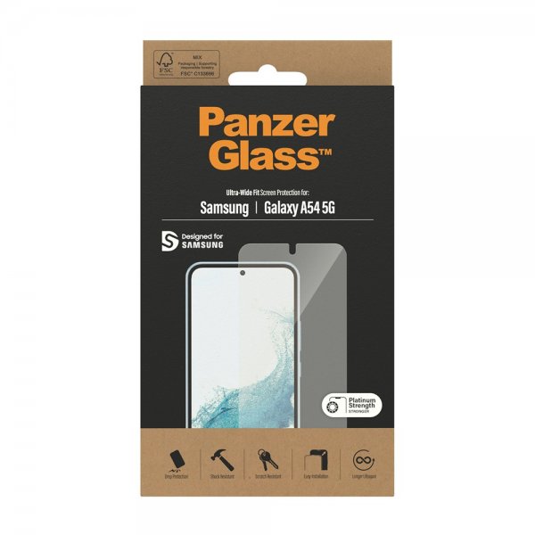 PanzerGlass Samsung Galaxy A54 5G Skärmskydd Ultra-Wide Fit