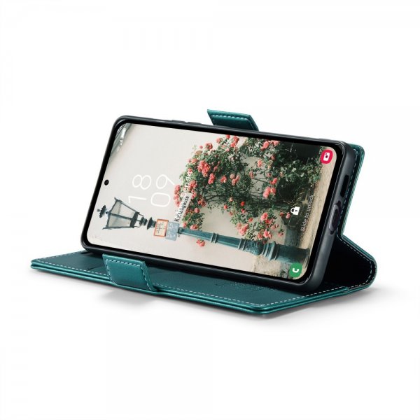 CaseMe Samsung Galaxy A55 Fodral 023 Series Grön