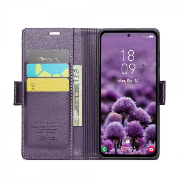 CaseMe Samsung Galaxy A55 Fodral 023 Series Lila