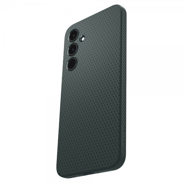 Spigen Samsung Galaxy A55 Skal Liquid Air Abyss Green