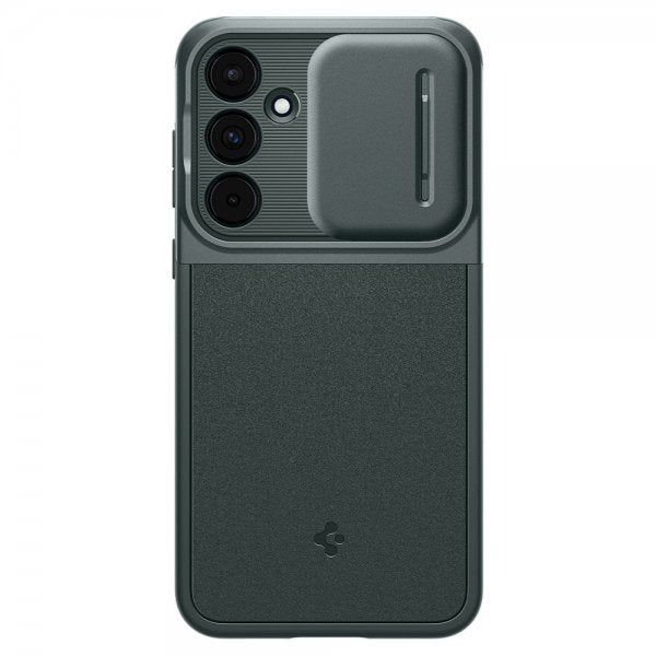 Spigen Samsung Galaxy A55 Skal Optik Armor Abyss Green