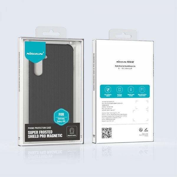 Nillkin Samsung Galaxy A55 Skal Super Frosted Shield Pro MagSafe Svart