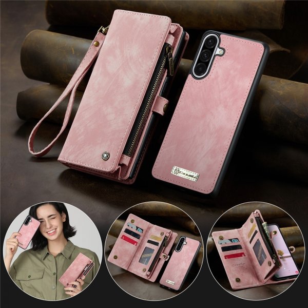 CaseMe Samsung Galaxy A56 Fodral 008 Series Löstagbart Skal Rosa