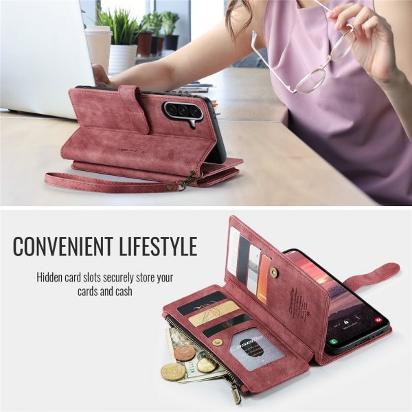 CaseMe Samsung Galaxy A56 Fodral C30 Series Röd