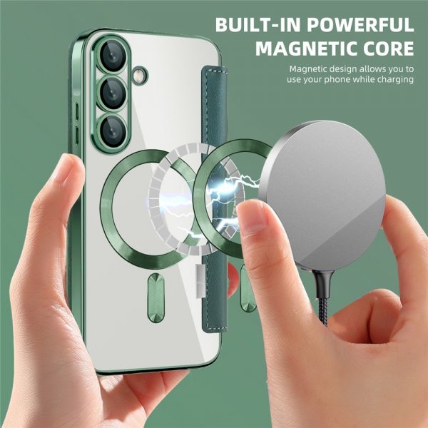 Samsung Galaxy A56 Fodral MagSafe Grön