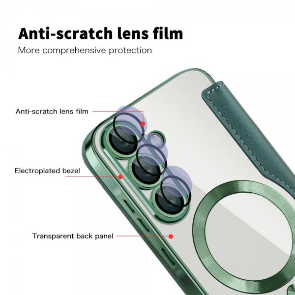 Samsung Galaxy A56 Fodral MagSafe Grön