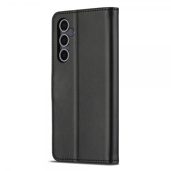 Lc.Imeeke Samsung Galaxy A56 Fodral med Kortfack Stativfunktion Svart