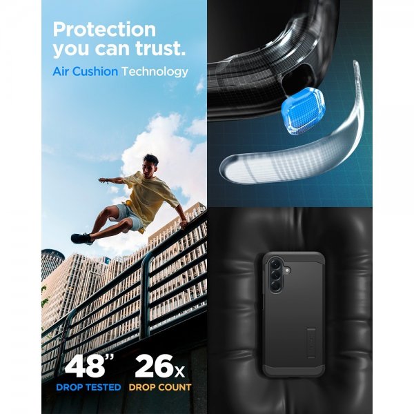 Spigen Samsung Galaxy A56 Skal Tough Armor Svart