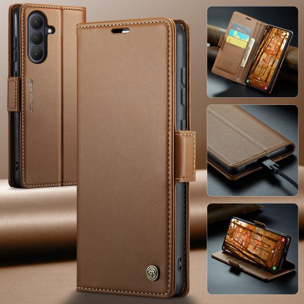CaseMe Samsung Galaxy A57 Fodral 023 Series Brun