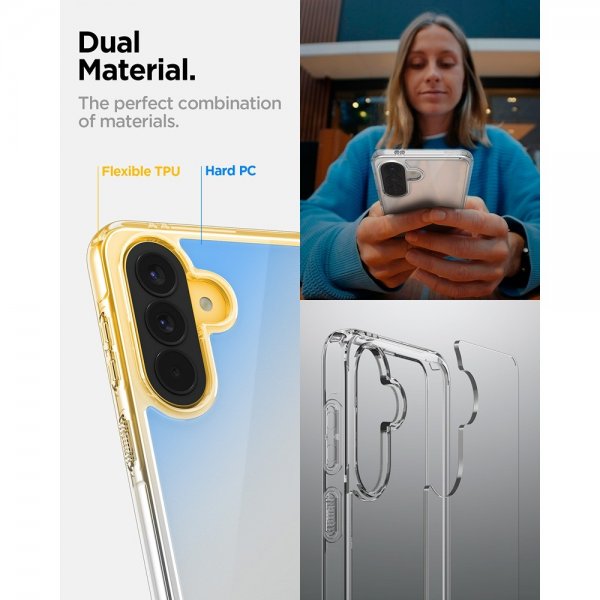 Spigen Samsung Galaxy A57 Skal Ultra Hybrid Crystal Clear