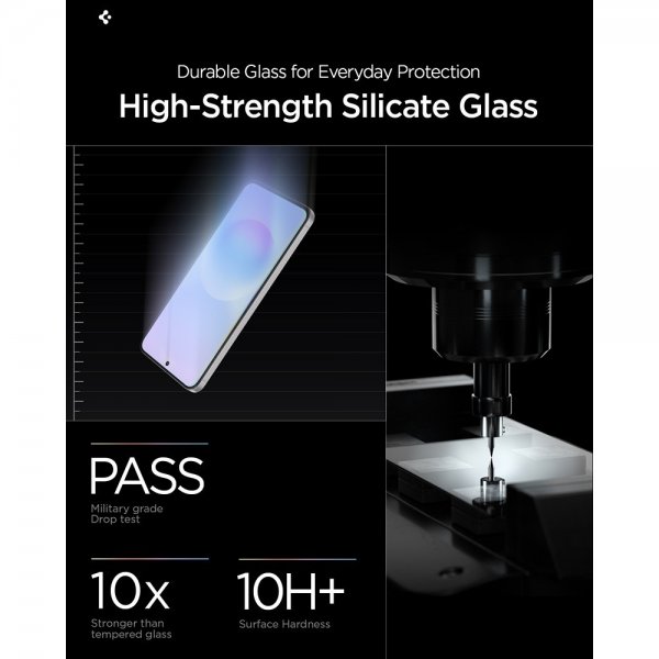 Spigen Samsung Galaxy A57 Skärmskydd GLAS.tR EZ Fit Pro 2-pack