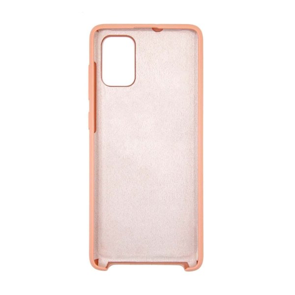 Samsung Galaxy A71 Skal Silikon Rosa
