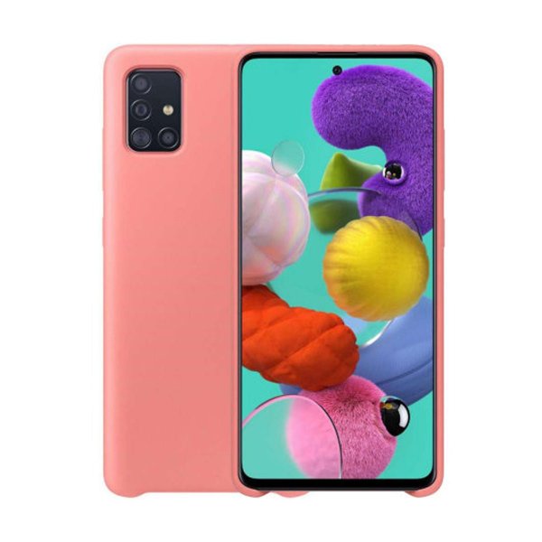 Samsung Galaxy A72 Skal Silikon Rosa