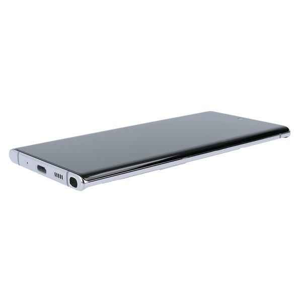 Samsung Galaxy Note 10 Skärm med LCD Display Original - Vit
