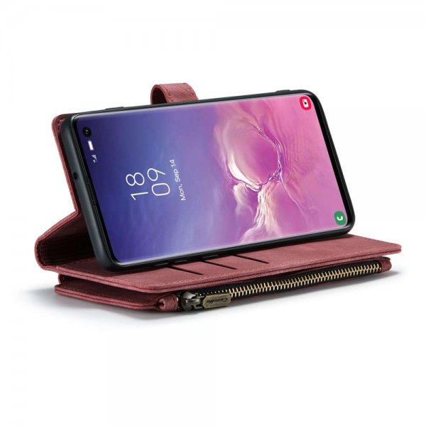 CaseMe Samsung Galaxy S10 Fodral C30 Series Röd
