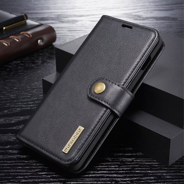 Dg.Ming Samsung Galaxy S10 Plus Plånboksfodral Löstagbart Skal Svart
