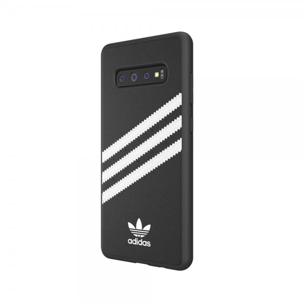 Adidas Samsung Galaxy S10 Plus Skal OR 3-Stripes Snap Case SS19 Svart Vit
