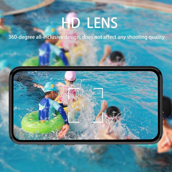 Redpepper Samsung Galaxy S10 Skal Vattentåligt IP68 Svart