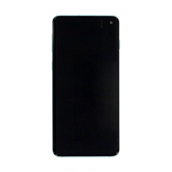 Samsung Galaxy S10 (SM-G973F) Skärm med LCD Display Original - Grön