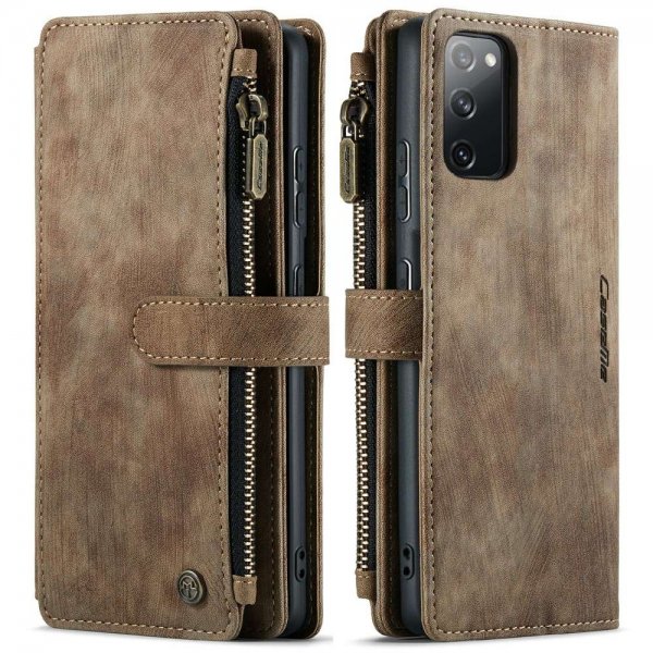 CaseMe Samsung Galaxy S20 FE Fodral C30 Series Brun