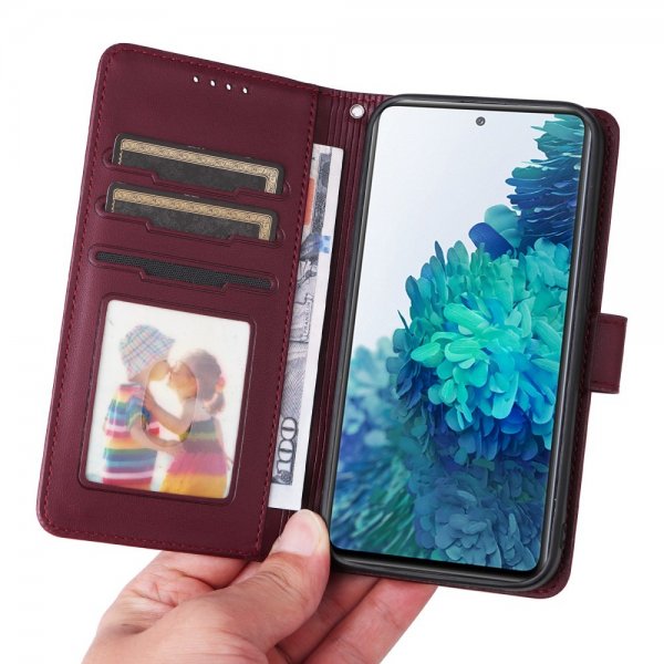Betopnice Samsung Galaxy S20 FE Fodral med Löstagbart Skal 005 Röd