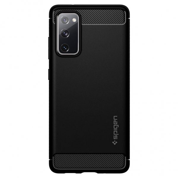 Spigen Samsung Galaxy S20 FE Skal Rugged Armor Matte Black