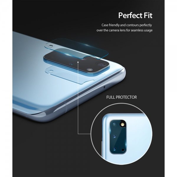 Ringke Samsung Galaxy S20 Kameraskydd Camera Protector Glass 3-pack