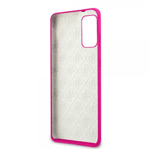 Guess Samsung Galaxy S20 Plus Skal med Logo Magenta
