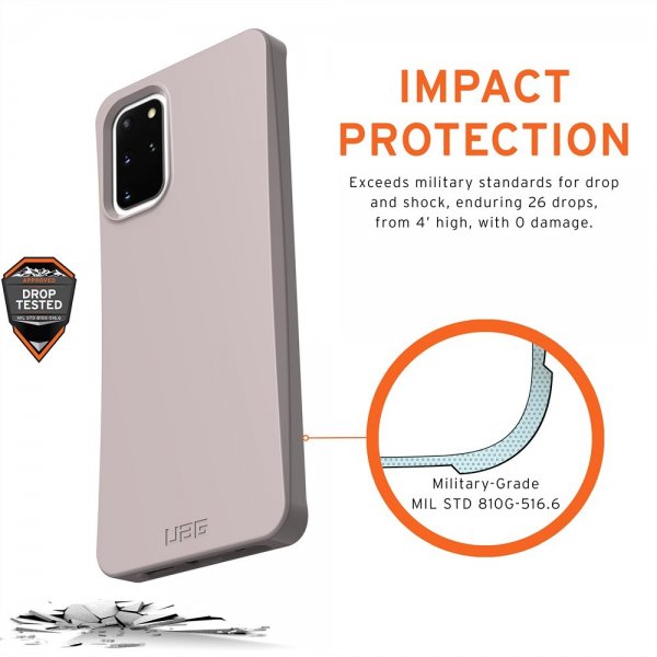 Urban Armor Gear (UAG) Samsung Galaxy S20 Plus Skal Outback Biodegradable Cover Lilac