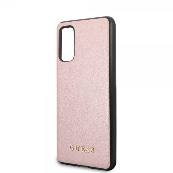 Guess Samsung Galaxy S20 Skal Iridescent Cover Roseguld