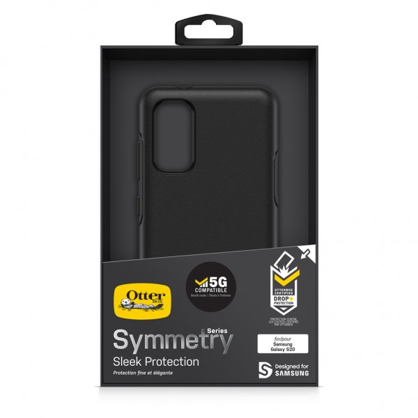 Otterbox Samsung Galaxy S20 Skal Symmetry Series Svart