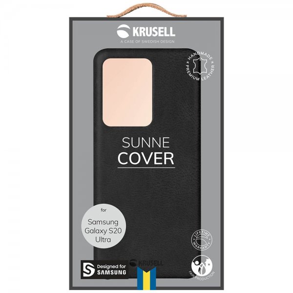 Krusell Samsung Galaxy S20 Ultra Skal Sunne Cover Vintage Black
