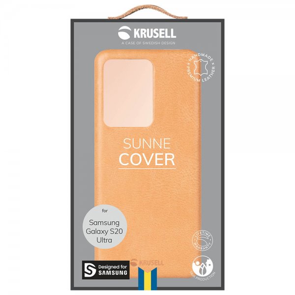 Krusell Samsung Galaxy S20 Ultra Skal Sunne Cover Vintage Nude