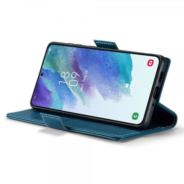 CaseMe Samsung Galaxy S21 FE Fodral 023 Series Blå