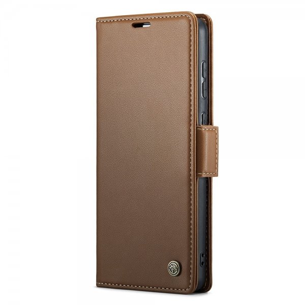 CaseMe Samsung Galaxy S21 FE Fodral 023 Series Brun