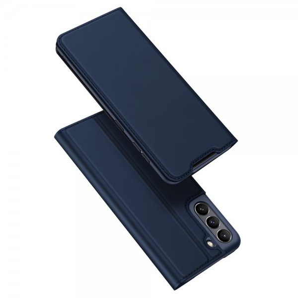 Dux Ducis Samsung Galaxy S21 FE Fodral Skin Pro Series Blå