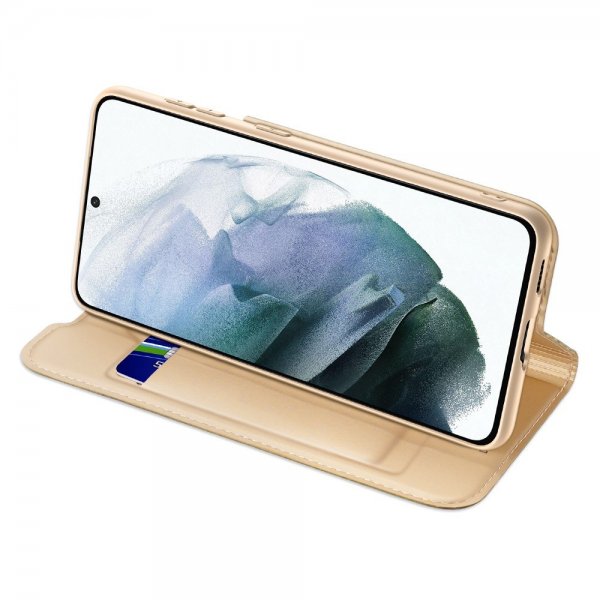 Dux Ducis Samsung Galaxy S21 FE Fodral Skin Pro Series Guld